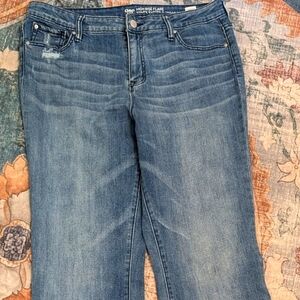 Women's Blue Flared Jeans